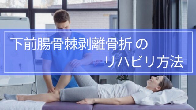 【実践編】下前腸骨棘剥離骨折のリハビリ｜ストレッチ・筋トレ・復帰まで解説